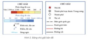 Giải Địa lí lớp 6 sách Kết nối, bài 4: Kí hiệu và bảng chú giải bản đồ. Tìm đường đi trên bản đồ