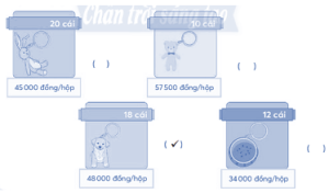 Giải Vở bài tập Toán 4, bài 5: Em làm được những gì? -  Sách Chân trời sáng tạo