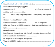 Giải Vở bài tập Toán 4, bài 26: Đọc, viết các số tự nhiên trong hệ thập phân -  Sách Chân trời sáng tạo