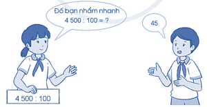 Giải Vở bài tập Toán 4, bài 39: Chia cho 10, 100, 1 000 - Sách Cánh diều