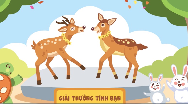 Slide bài giảng Tiếng Việt 1: Chủ đề 1 - Bài 4 - Giải thưởng tình bạn